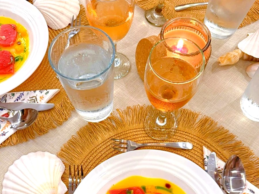 Lobster laksa with coconut and lemongrass by private chef Soluna in Bali